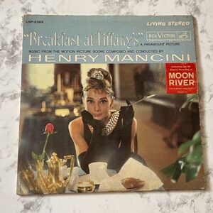 Vintage Original First Edition 1961 Breakfast at Tiffany’s Vinyl Record-LSP2362